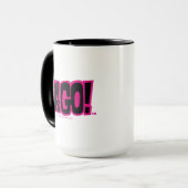 10代のタイタン行け! | Warrior Cyborg Riding Pegasus マグカップ (正面左)