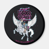 10代のタイタン行け! | Warrior Cyborg Riding Pegasus マグネット (正面)