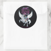 10代のタイタン行け! | Warrior Cyborg Riding Pegasus ラウンドシール (バッグ)