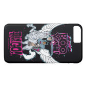 10代のタイタン行け! | Warrior Cyborg Riding Pegasus Case-Mate iPhoneケース (裏面(横))
