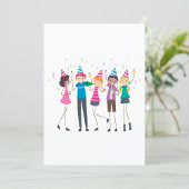 10代のパーティー 招待状