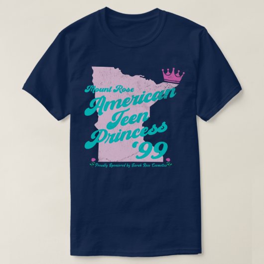 10代のプリンセス Tシャツ (デザイン正面)