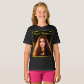 10代のモダンカラー王室のチョーカースタイリッシュ魔法 Tシャツ (正面フル)