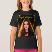 10代のモダンカラー王室のチョーカースタイリッシュ魔法 Tシャツ (正面)