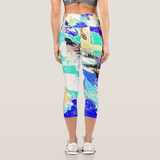 10代のレギンス カプリレギンス (裏面)