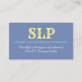 10代の人にトットを提供するSLP名刺 名刺 (正面)