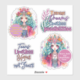 10代の夢カスタムの裁断ビニールシール シール