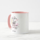 10代の女神ギフトパーソナライズされた諺 マグカップ (正面左)