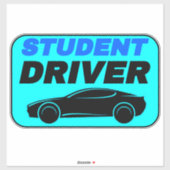 10代の学生ドライバーのための車の安全性 シール (シート)