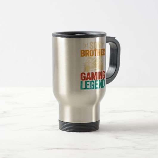 10代の少年のためのゲームのギフト8-12歳のビデオ トラベルマグ (正面右)