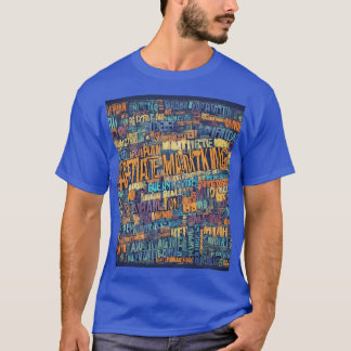 10代の文字ベースのデザイン Tシャツ