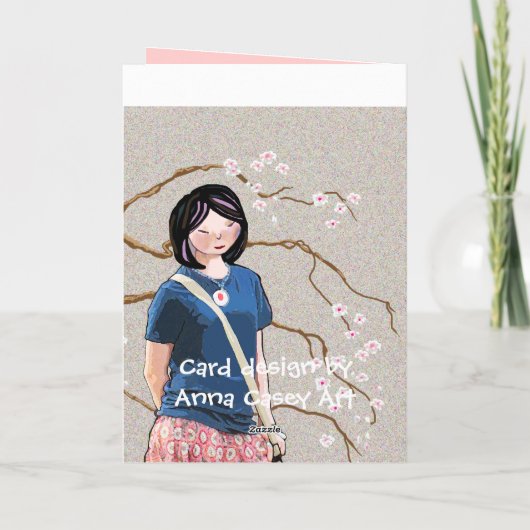 10代の春 カード (裏面)