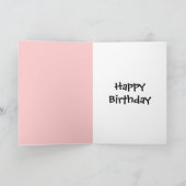 10代の春 カード (内部)