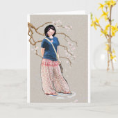 10代の春 カード (黄色い花)