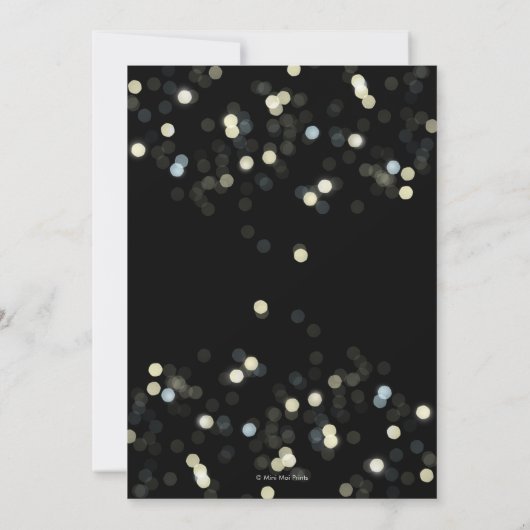 10代の甘い16歳の誕生日の招待状 招待状 (裏面)