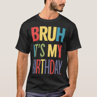 10代の男の子のための私の誕生日だ Tシャツ