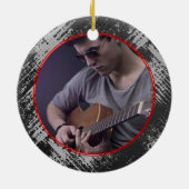 10代の男 セラミックオーナメント (裏面)