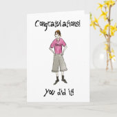 10代の若者に対する一般的なお祝いカード カード (黄色い花)