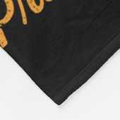 10代の若者の祈りの言葉は女性クリスチャンモスを歓迎 フリースブランケット (角)