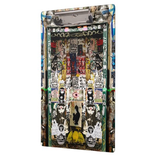 10代の若者キッドグラフィティシティバインダーノートブックスクール クリップボード (左)