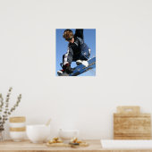 10代の若者スノーボーディングポスター ポスター (キッチン)