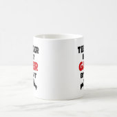 10代の若者バイデイゲーマーバイナイト コーヒーマグカップ (中央)