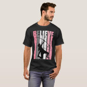 10代の若者信じアーチェーアーチャーボウアローレトロ Tシャツ (正面フル)
