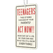 10代の若者嫌がらせを受けるのにうんざりだ？今すぐ行動!! カーエアーフレッシュナー (左)