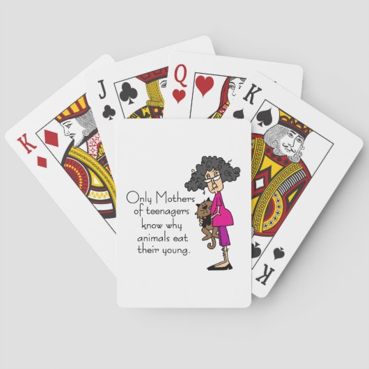 10代の若者 トランプ (裏面)