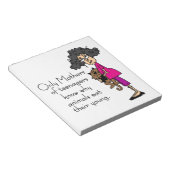 10代の若者 ノートパッド (アングル)