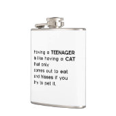 10代の若者... フラスク (左)