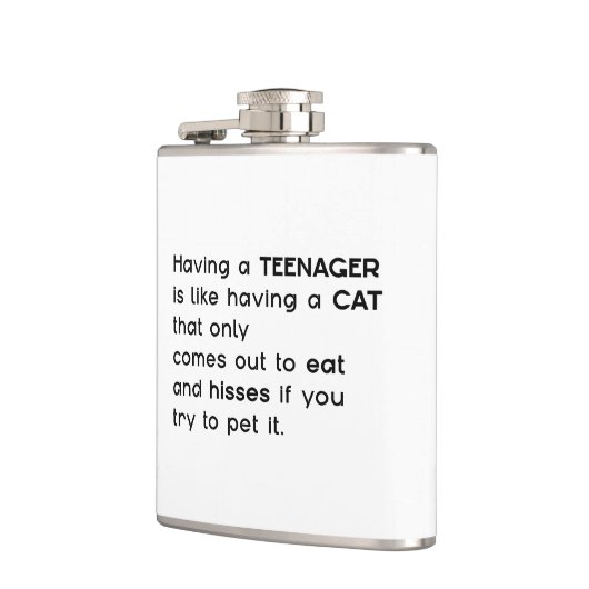 10代の若者... フラスク (左)