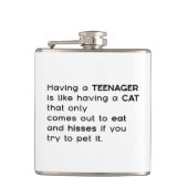 10代の若者... フラスク (正面)