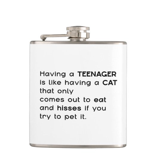 10代の若者... フラスク (正面)