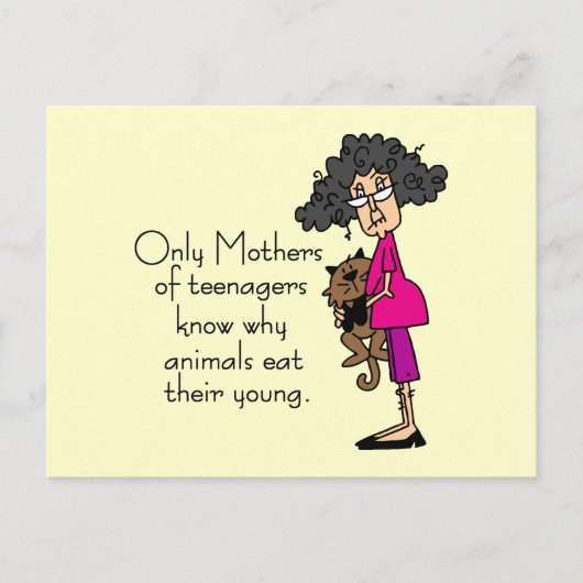 10代の若者 ポストカード (正面)