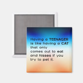 10代の若者... マグネット (正面/裏面)