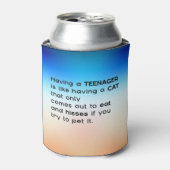 10代の若者... 缶クーラー (缶正面)