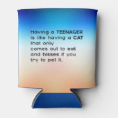 10代の若者... 缶クーラー (正面)