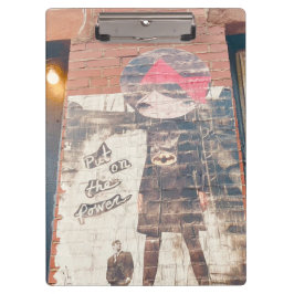 10代の贈り物：ニューヨーク通りグラフィティガール クリップボード