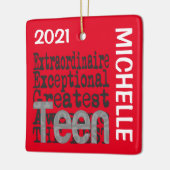 10代の非常連カスタム セラミックオーナメント (左)