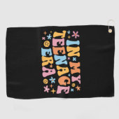 10代の頃 ゴルフタオル (横)