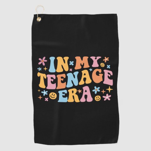 10代の頃 ゴルフタオル (正面)