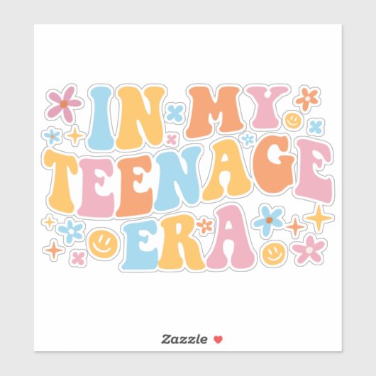 10代の頃 シール (シート)