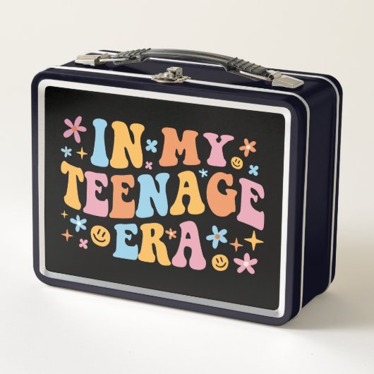 10代の頃 メタルランチボックス (正面)