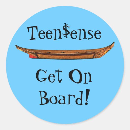 10代の$Ense ラウンドシール (正面)