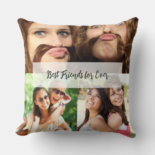 10代の/Gen ZスタイルかわいいBFF美学 クッション (正面)