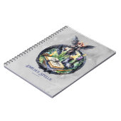 10代パーソナライズされたの魔女の魔導書グリモア ノートブック (左側)