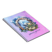 10代パーソナライズされたの魔女の魔導書グリモア ノートブック (右側)