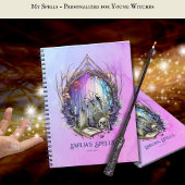 10代パーソナライズされたの魔女の魔導書グリモア ノートブック