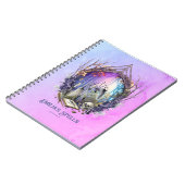 10代パーソナライズされたの魔女の魔導書グリモア ノートブック (左側)